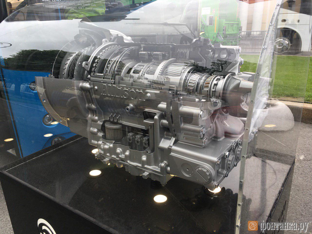 Коробка передач автобуса "МАЗ-216"